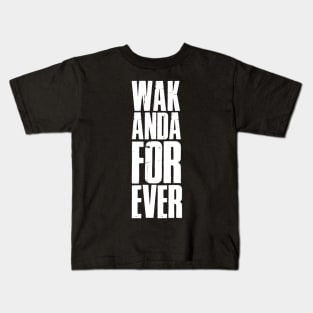 Wakanda Forever Kids T-Shirt